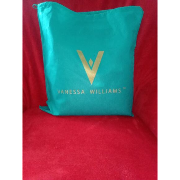 NWT BackPack Snap Adjustable Straps & Dust Cover Vanessa Williams Peacock Blue main image 6